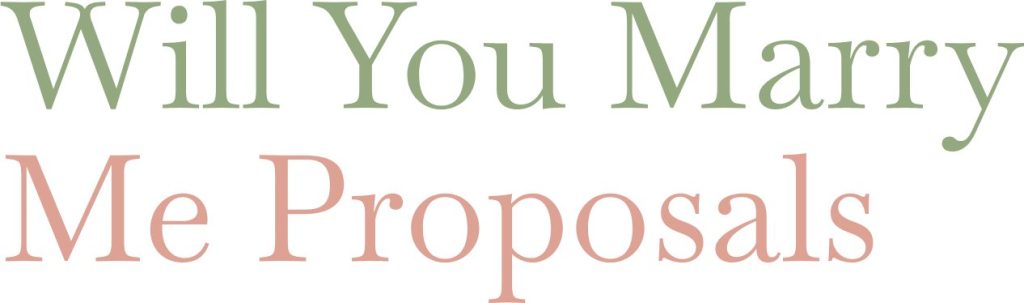 Will You Marry Me Proposals Nottingham logo